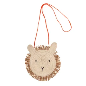 Acorn Bunny Face Straw Bag