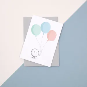 Balloon Card Blank