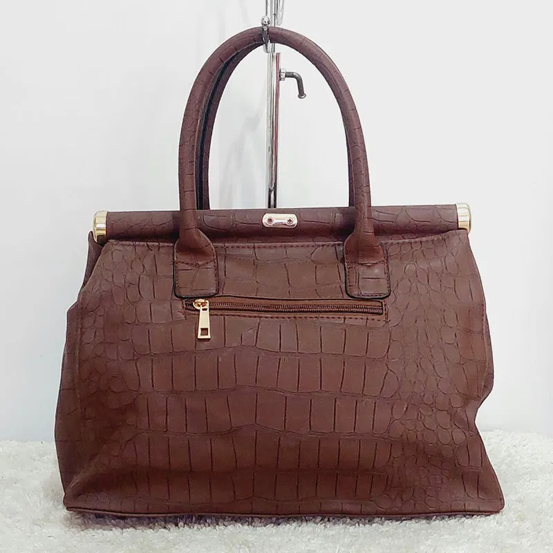 Brown Leather Shoulder Bag