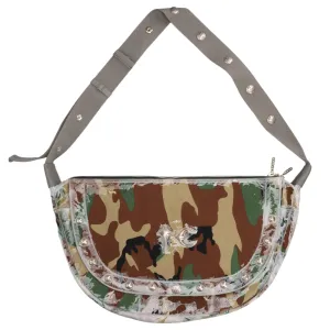 BURNT BIO ARMY MESSENGER BAG / MULTI BURN