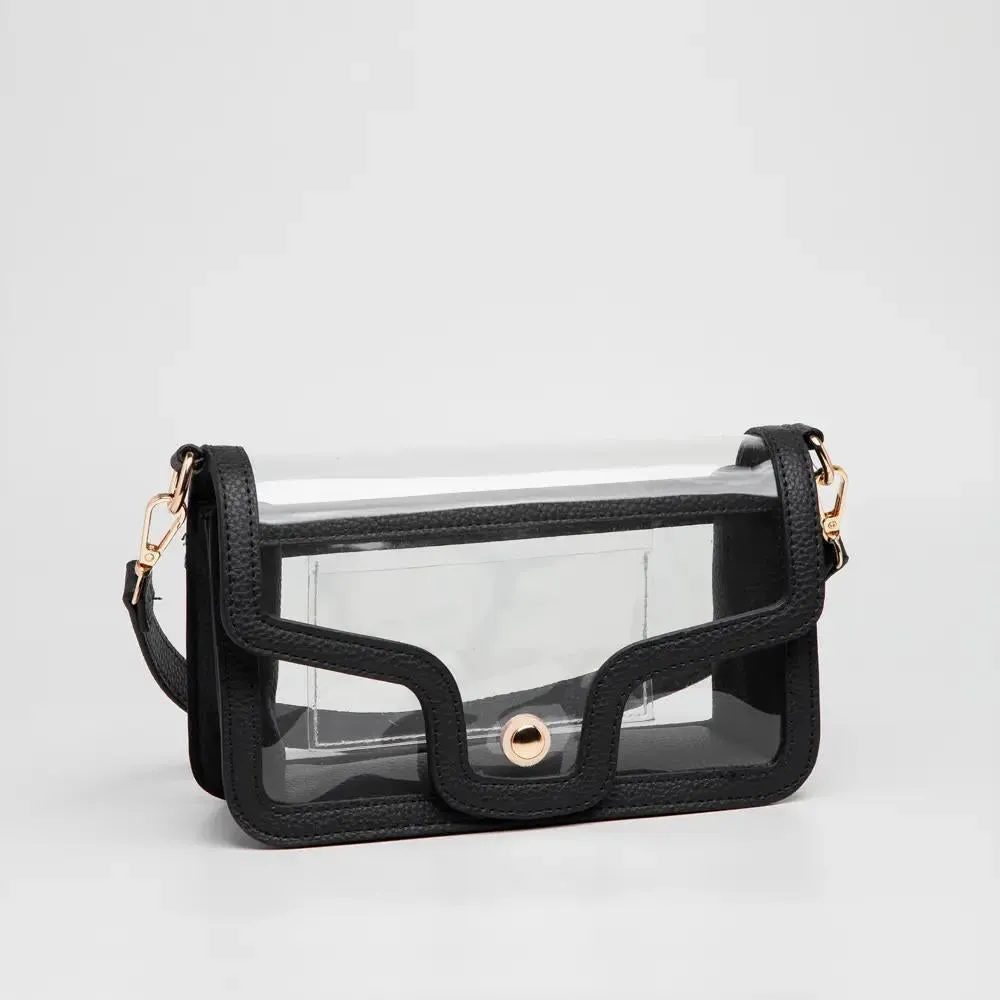 Clear Envelope Crossbody Bag