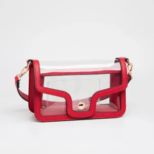 Clear Envelope Crossbody Bag