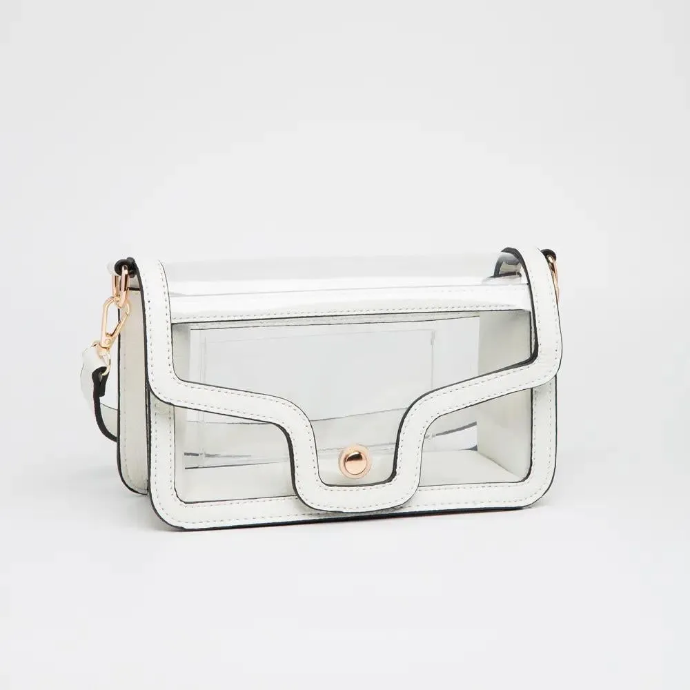 Clear Envelope Crossbody Bag