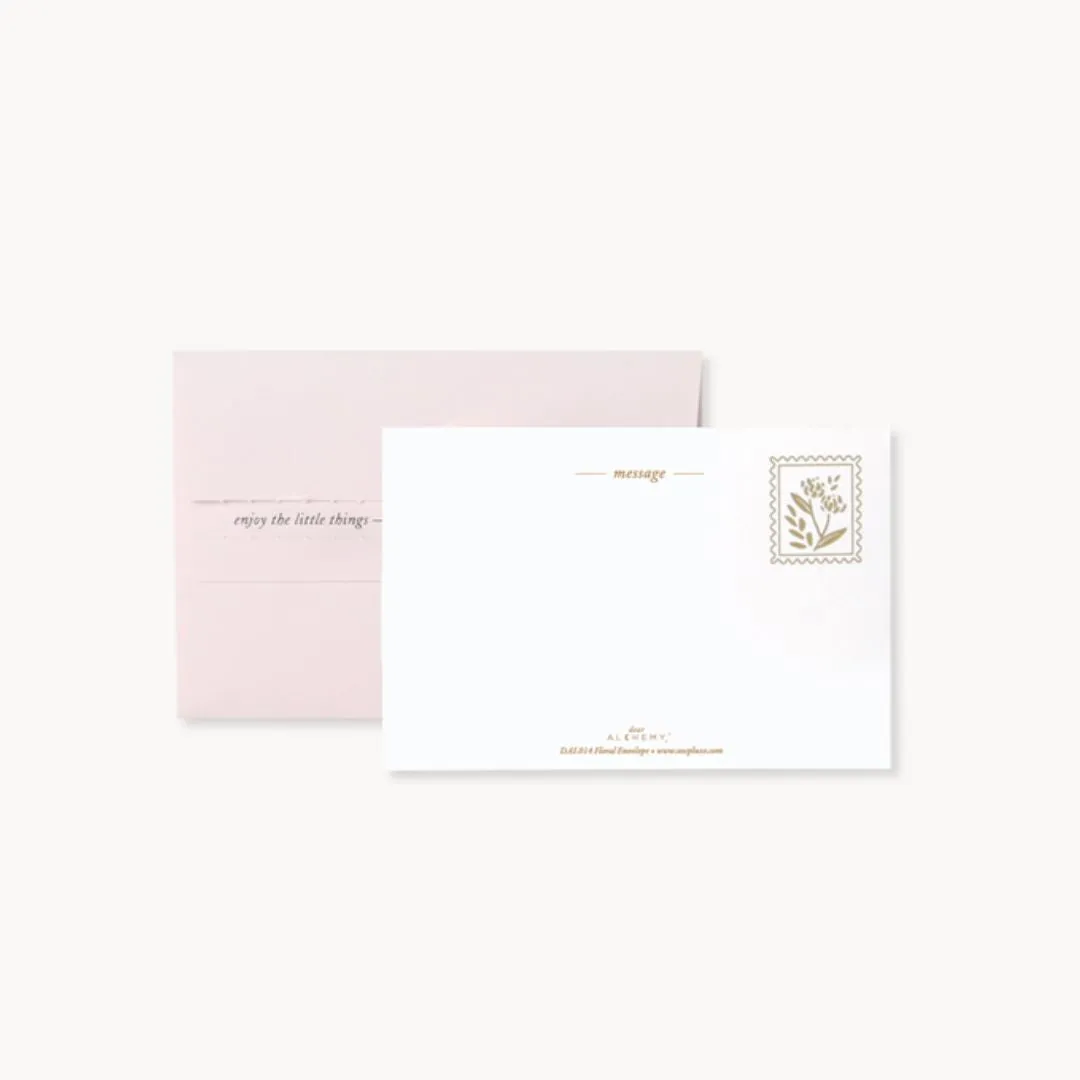 Floral Envelope