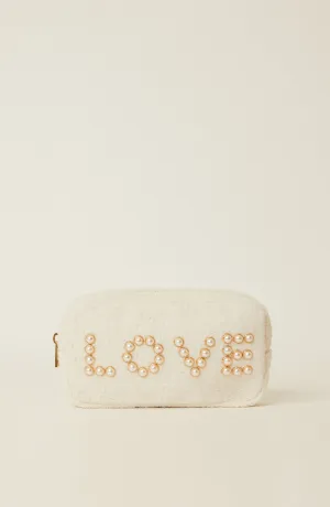 TEDDY LOVE SMALL COSMETIC BAG (Final Sale)