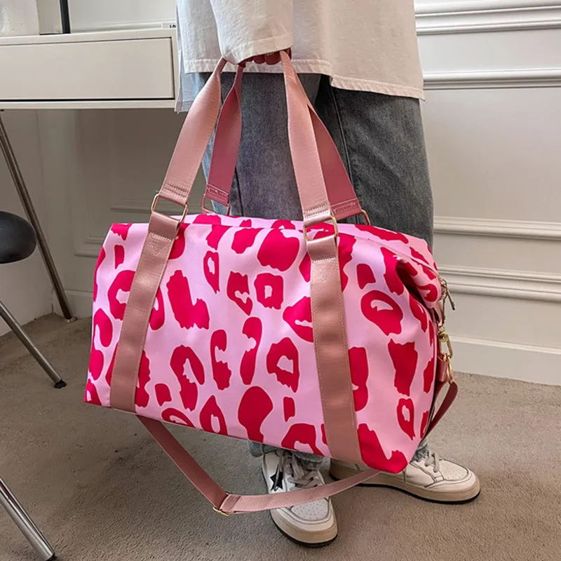 Travel Duffel Vintage Shoulder Bag