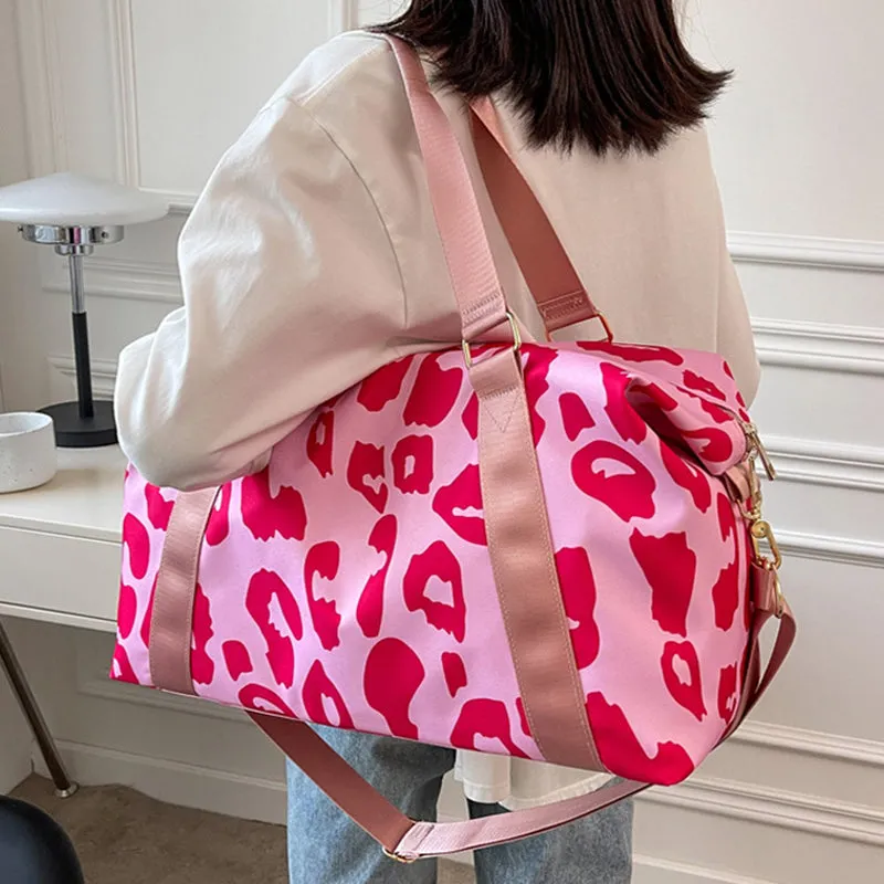 Travel Duffel Vintage Shoulder Bag
