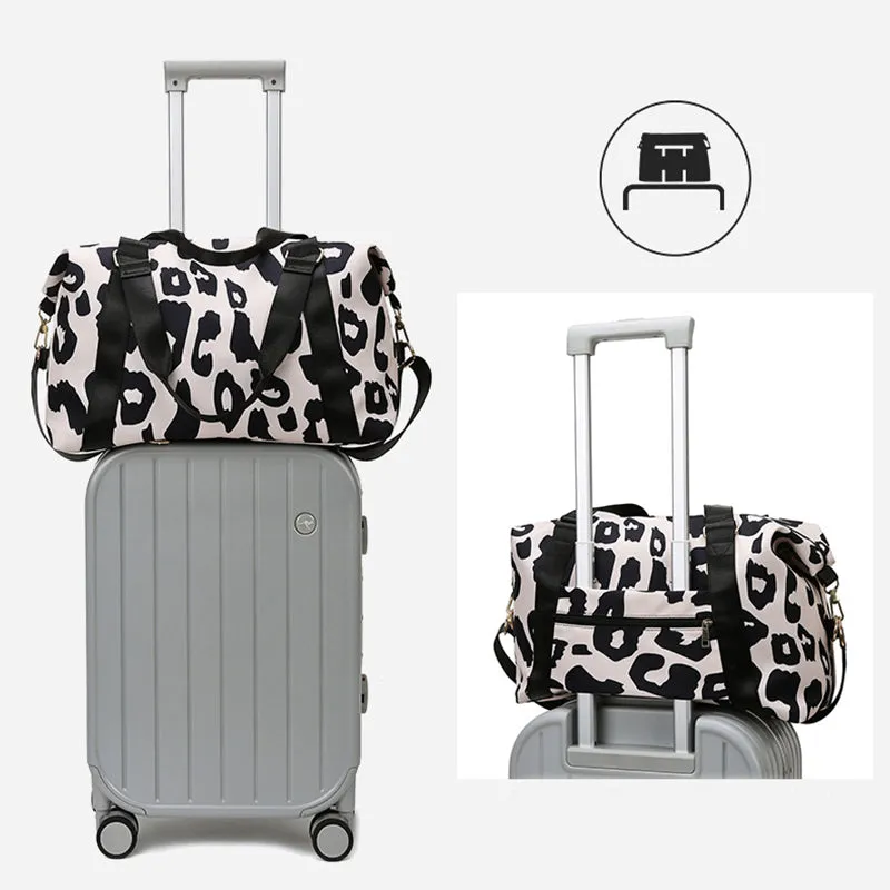 Travel Duffel Vintage Shoulder Bag