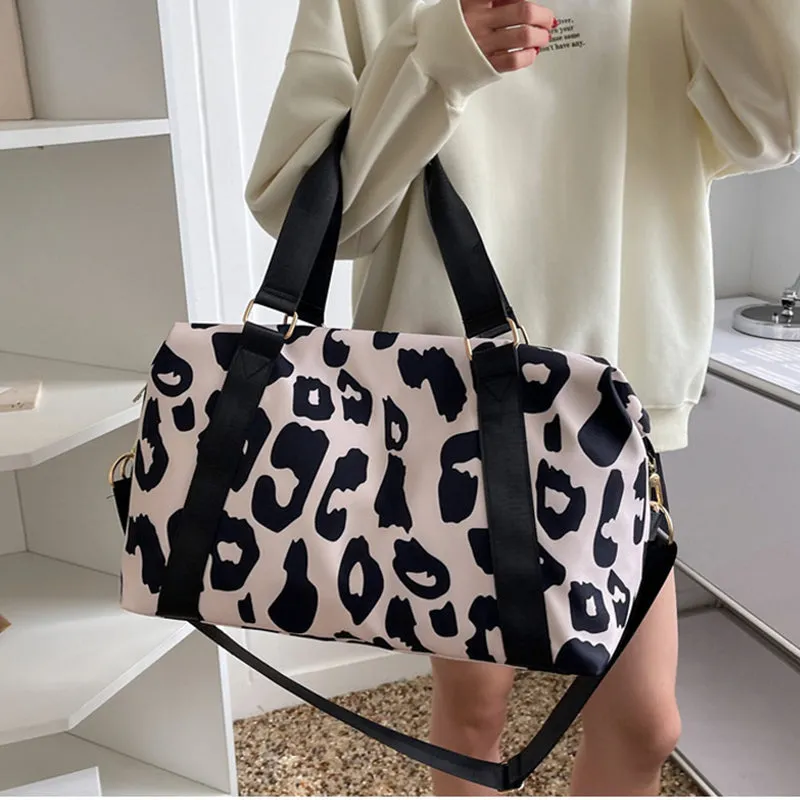 Travel Duffel Vintage Shoulder Bag