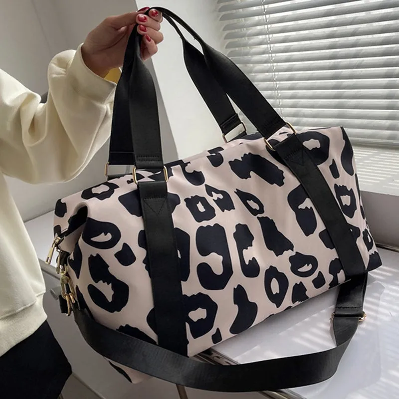 Travel Duffel Vintage Shoulder Bag